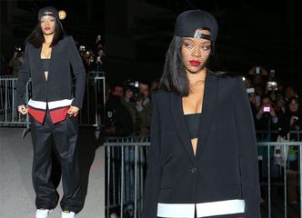 Rihanna na pokazie Givenchy w dresie!