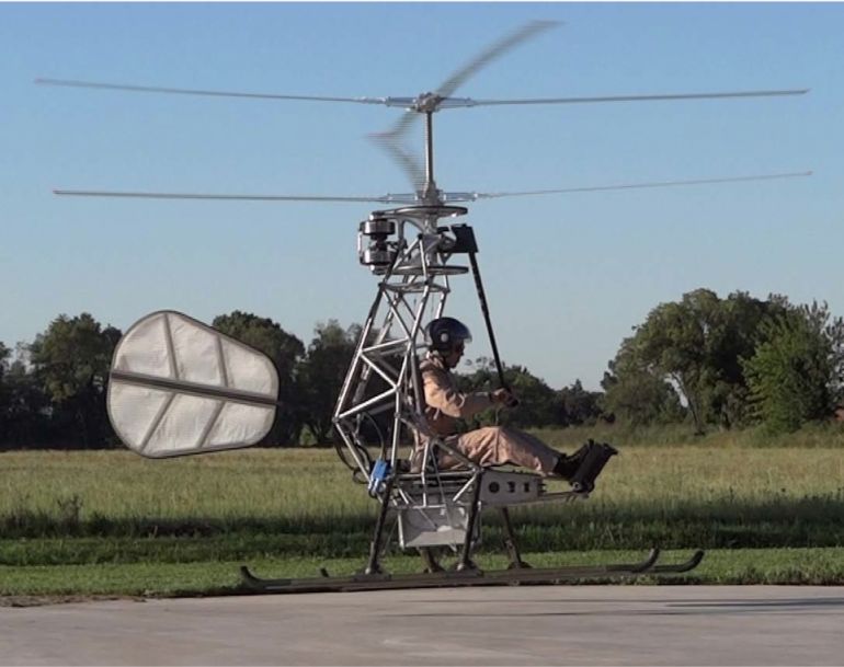Po raz pierwszy człowiek poleciał elektrycznym helikopterem 20