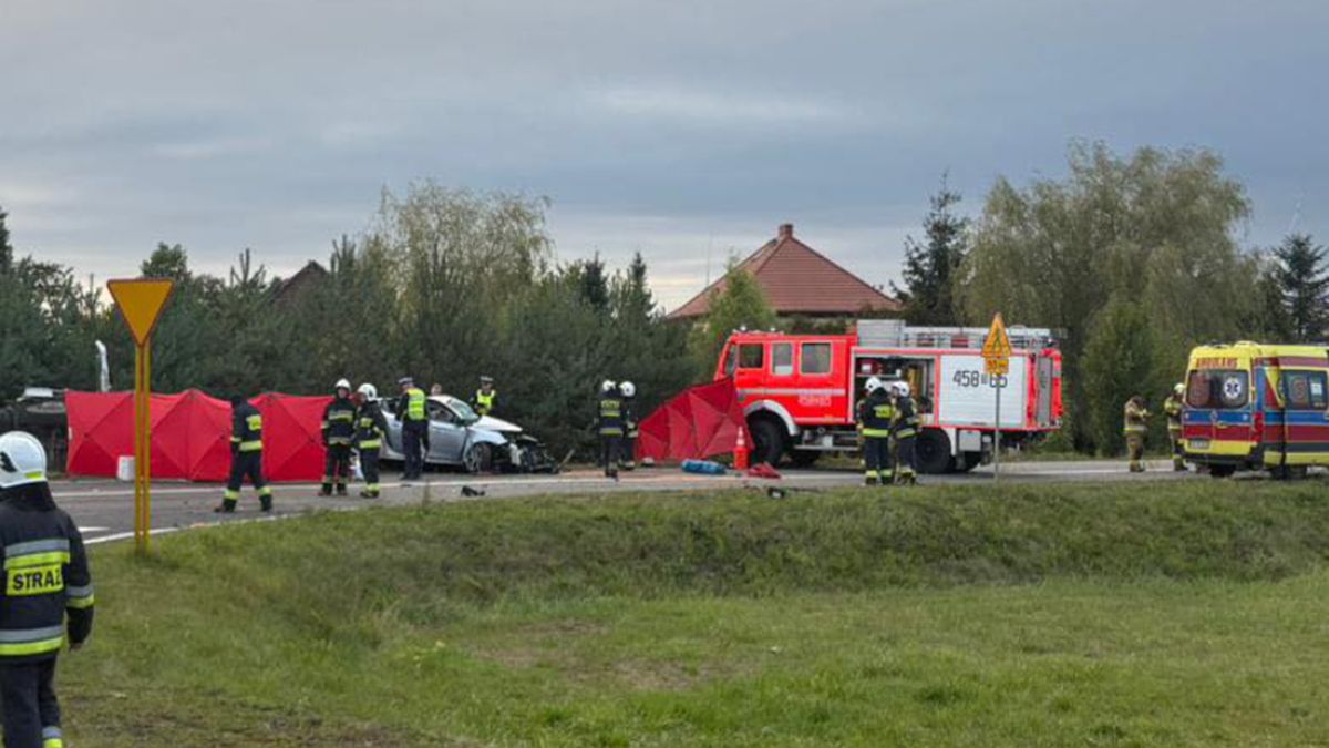 Wypadek nastolatków w Wielowsi.