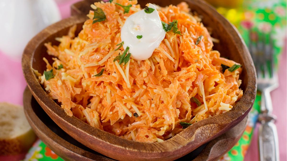 Surówka z marchewki i nietypowym dodatkiem