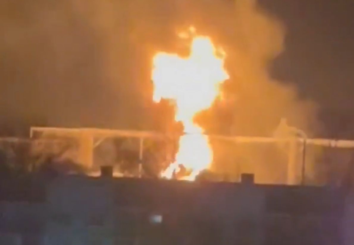 Płonie rosyjska rafineria. Celny atak ukraińskich sił zbrojnych