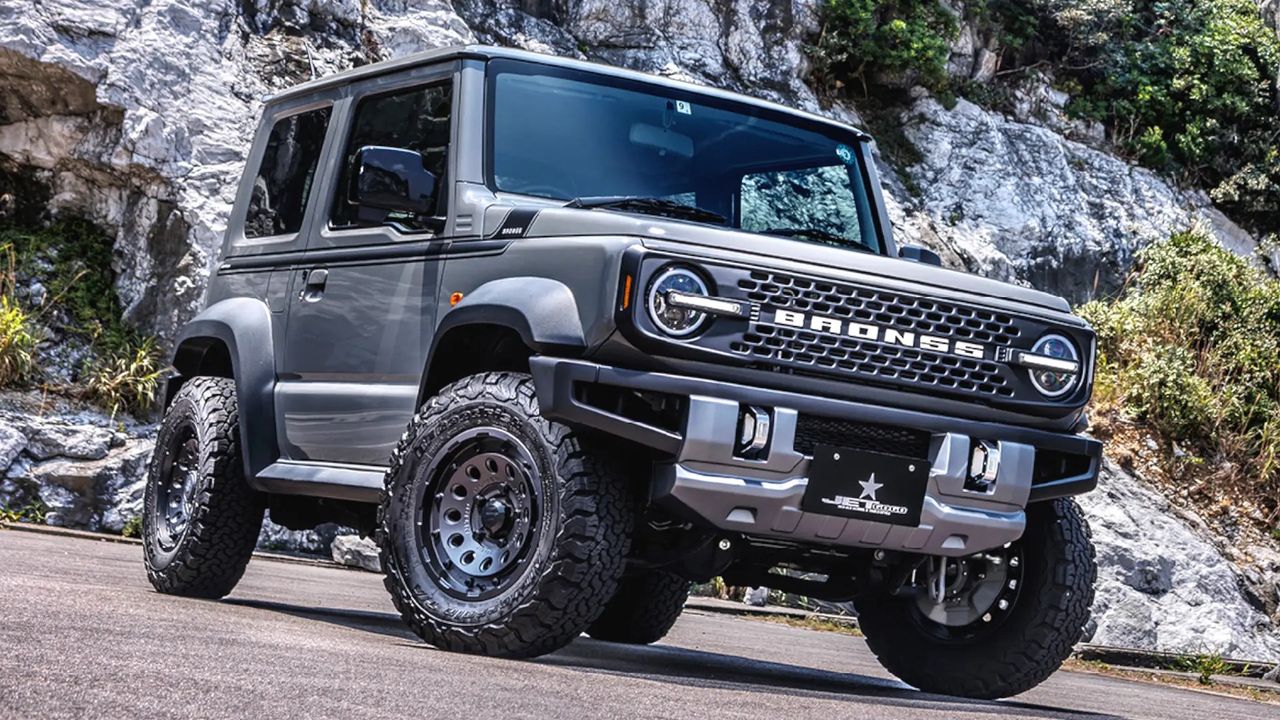 Baby-Bronco i inne przeróbki Suzuki Jimny. Japończycy mają fantazję