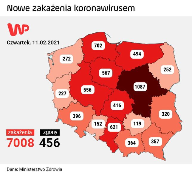 Koronawirus w Polsce. Ministerstwo Zdrowia o nowych przypadkach