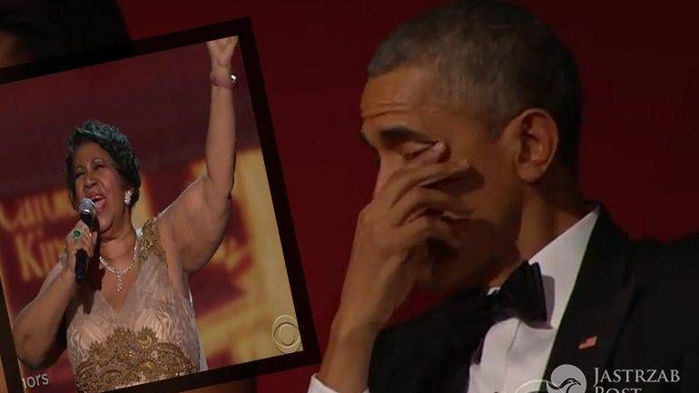 Aretha Franklin śpiewa dla Obamy