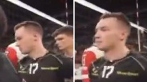 Ukrainiec i Rosjanie spotkali się pod siatką. Reakcja mówi wszystko