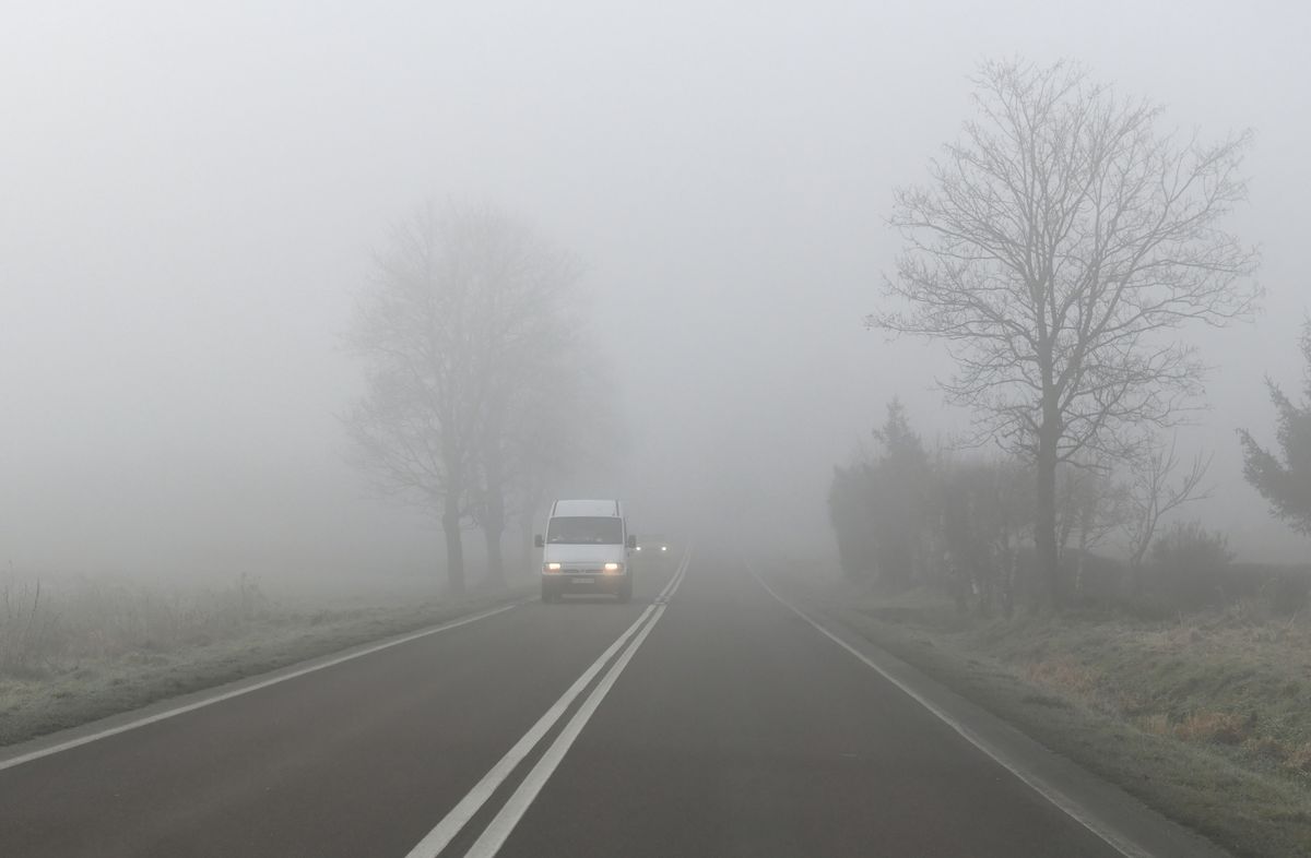 Mgła radiacyjna zagraża kierowcom