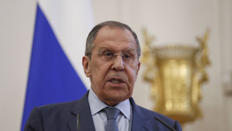 Africa Day reception for the heads of diplomatic missions in Moscow
epa10677842 Russian Foreign Minister Sergey Lavrov attends a solemn reception for the heads of diplomatic missions on the occasion of Africa Day in Moscow, Russia, 07 June 2023. Africa Day (African Liberation Day) is an annual commemoration on 25 May of the foundation of the Organization of African Unity in 1963.  EPA/YURI KOCHETKOV 
Dostawca: PAP/EPA.
YURI KOCHETKOV