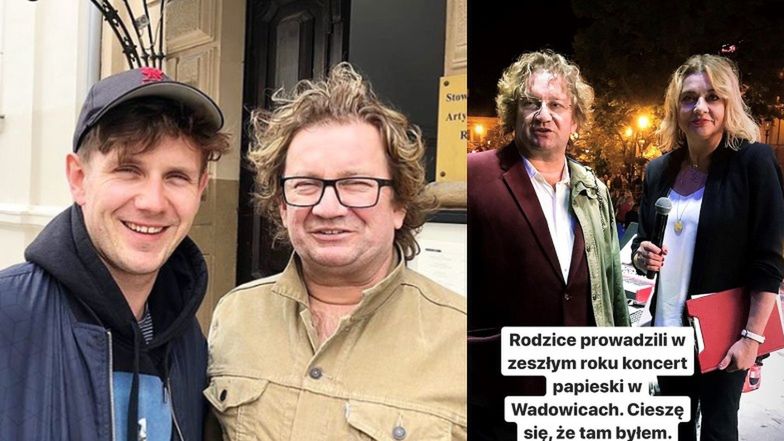 Paweł Królikowski, Antek Królikowski,  Małgorzata Ostrowska-Królikowska