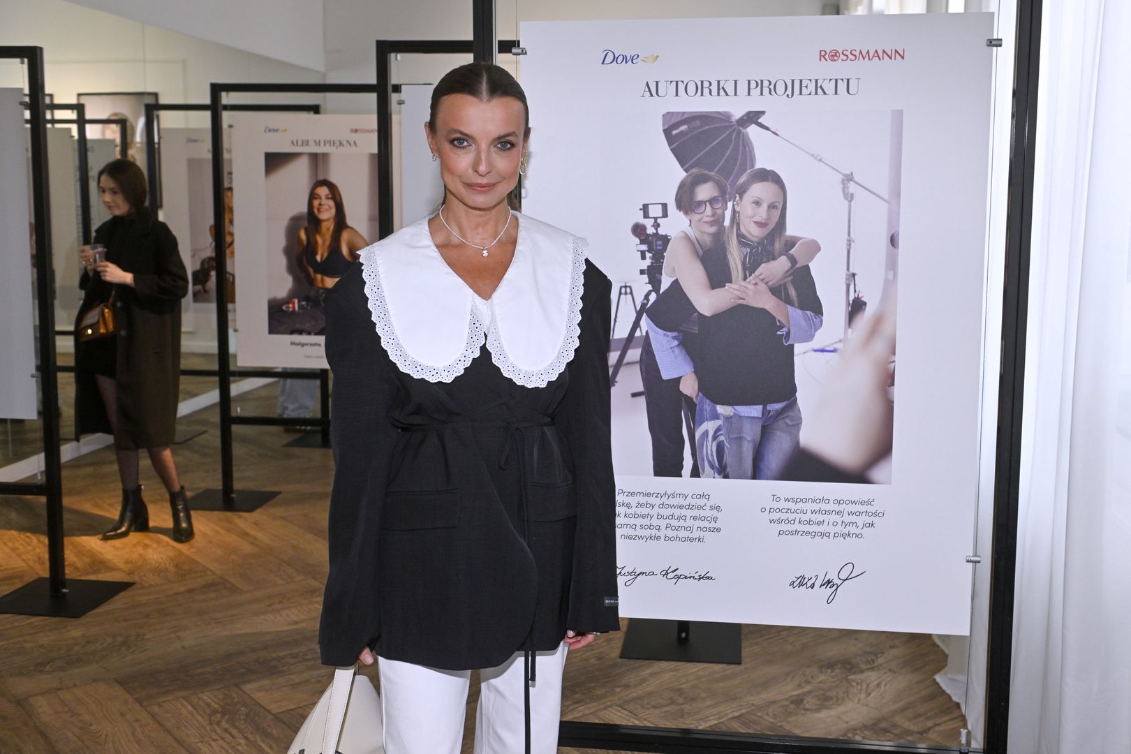 Katarzyna Sokołowska w stylu "preppy"