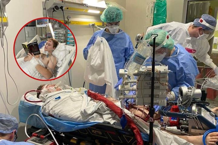 Chory na COVID-19 nastolatek walczył o życie w poznańskim szpitalu. Pracownicy piszą o "happy endzie"