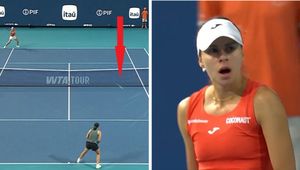 Kapitalny return na seta. Linette sama była zaskoczona (WIDEO)