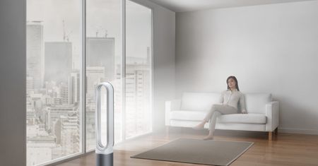 Wentylator Dyson Pure Cool zadba o nasze zdrowie. Chłodzi i usuwa z powietrza bakterie