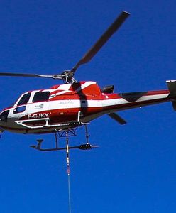 Francja. Wypadek helikoptera w Alpach, przeżyła jedna osoba