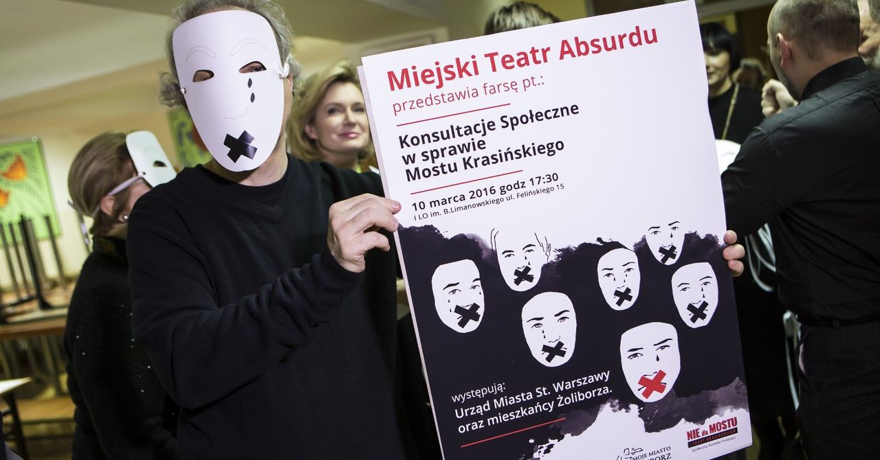 Warszawa: Nowy plan na Most Krasińskiego. Wcześniej wywołał protesty. Pojadą nim tramwaje, ale nie samochody