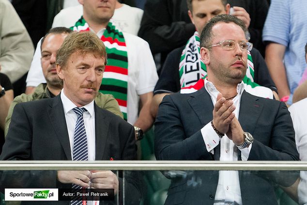 Bogusław Leśnodorski w towarzystwie Zbigniewa Bońka