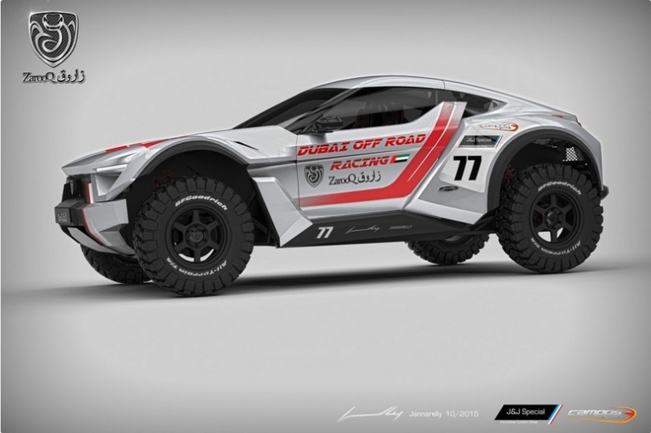 Zarooq Motors Sand Racer - arabski pomysł na zabawę w terenie