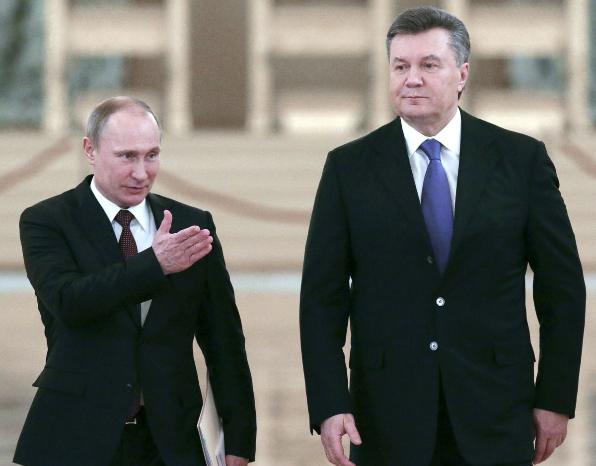 Janukowycz przebywa w Rosji korzysta z ochrony służb Putina