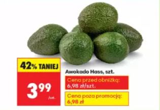 Awokado dostępne w promocji w popularnych dyskontach
