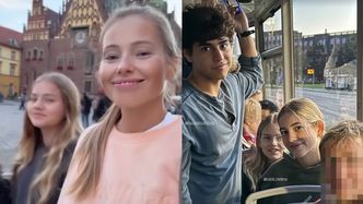 Agata Rubik zabrała do Polski CHŁOPAKA CÓRKI. Helena pokazała, jak Lucca zajada się jagodzianką