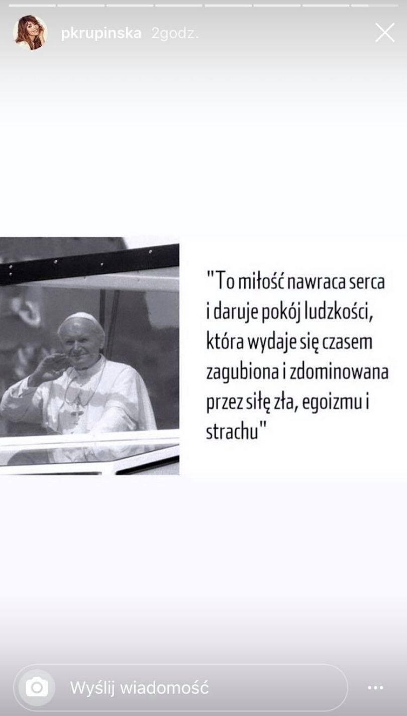 Paulina Krupińska wspomina Jana Pawła II