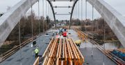 Krasnystaw: Rok zmian na budowie mostu. Inwestycja rośnie w oczach