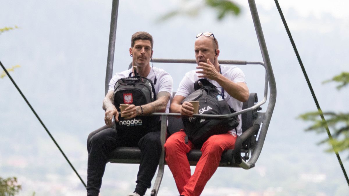 WP SportoweFakty / Kacper Kolenda / Na zdjęciu: Thomas Thurnbichler (z lewej)