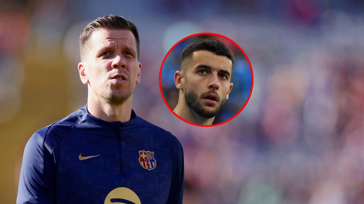 Getty Images / NurPhoto/Soccrates Images / Wojciech Szczęsny i Joan Garcia (w kółku)