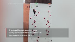#dziejesiewsporcie: To był jej ostatni raz. Aleksandra Mirosław pokazała wyjątkowe nagranie