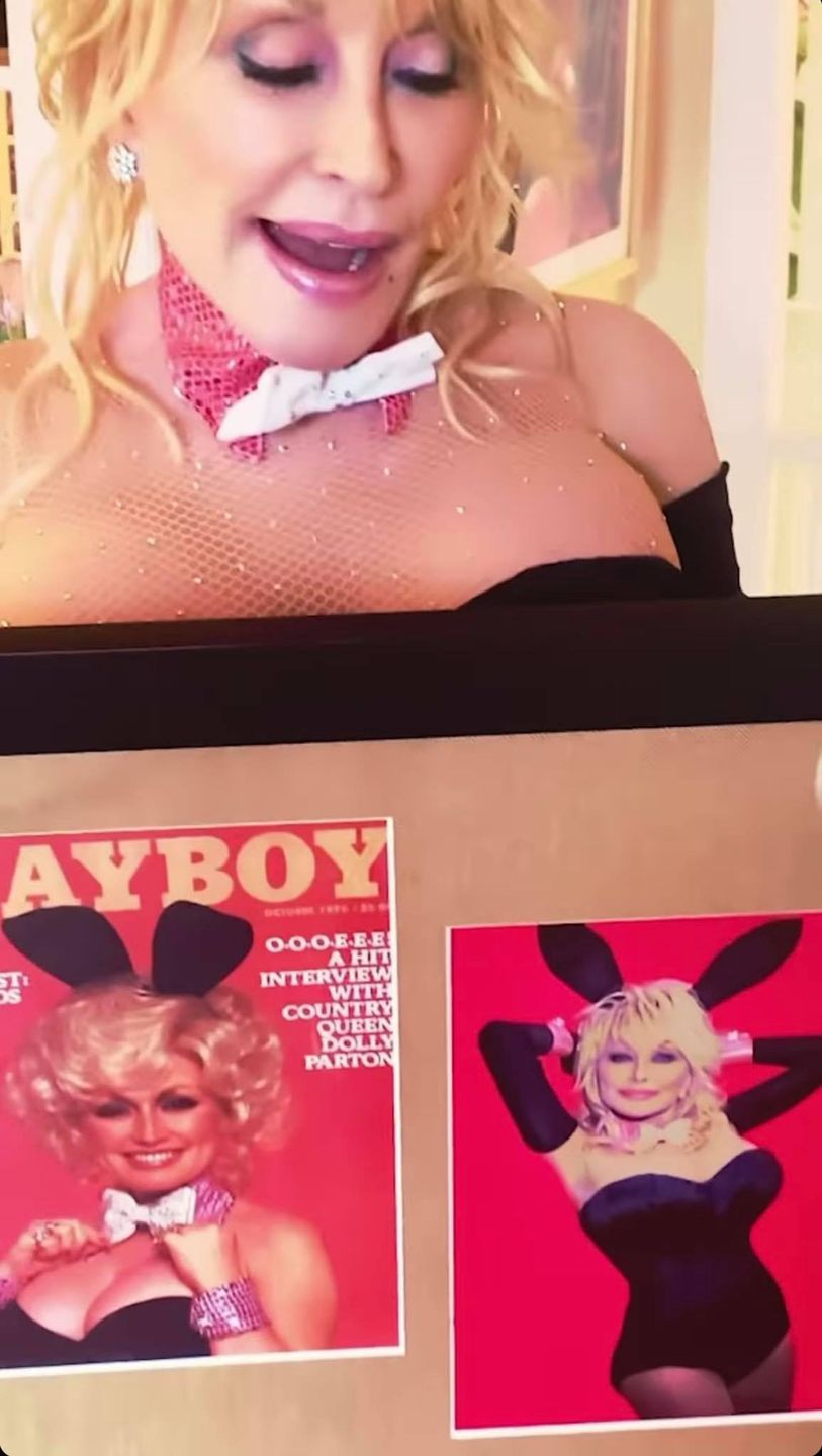 Dolly Parton odtworzyła sesję dla "Playboya" sprzed 43 lat