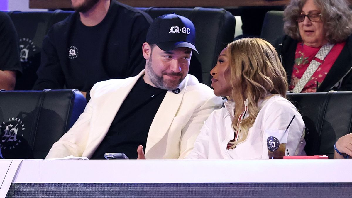Getty Images / Megan Briggs/TGL/TGL  / Na zdjęciu: Alexis Ohanian i Serena Williams.