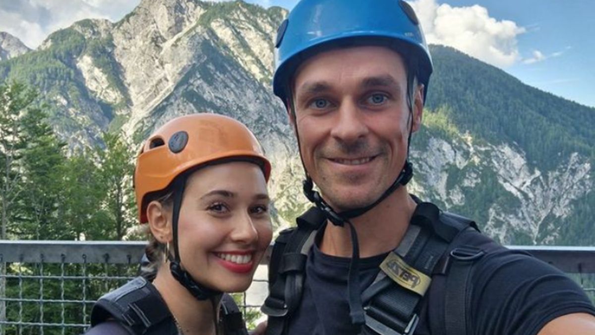 Instagram / Marcelina Ziętek / Na zdjęciu: Piotr Żyła i Marcelina Ziętek