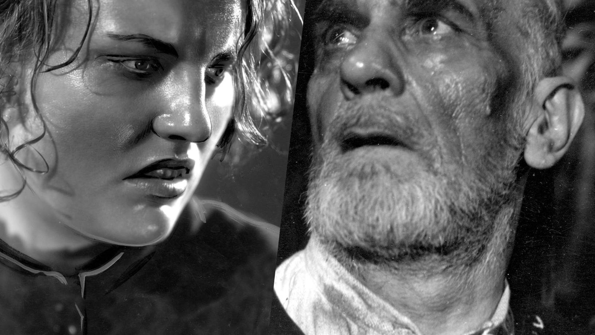 Na zdjęciach: Eduard Köck i Gerhild Weber, aktorzy filmu "Heimkehr"