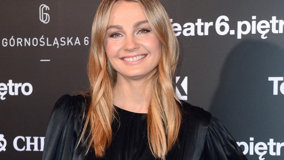 Małgorzata Socha w kozakach na jesień
