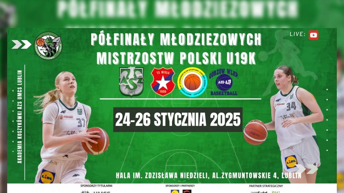 grafika Półfinały Młodzieżowych Mistrzostw Polski U19 Kobiet