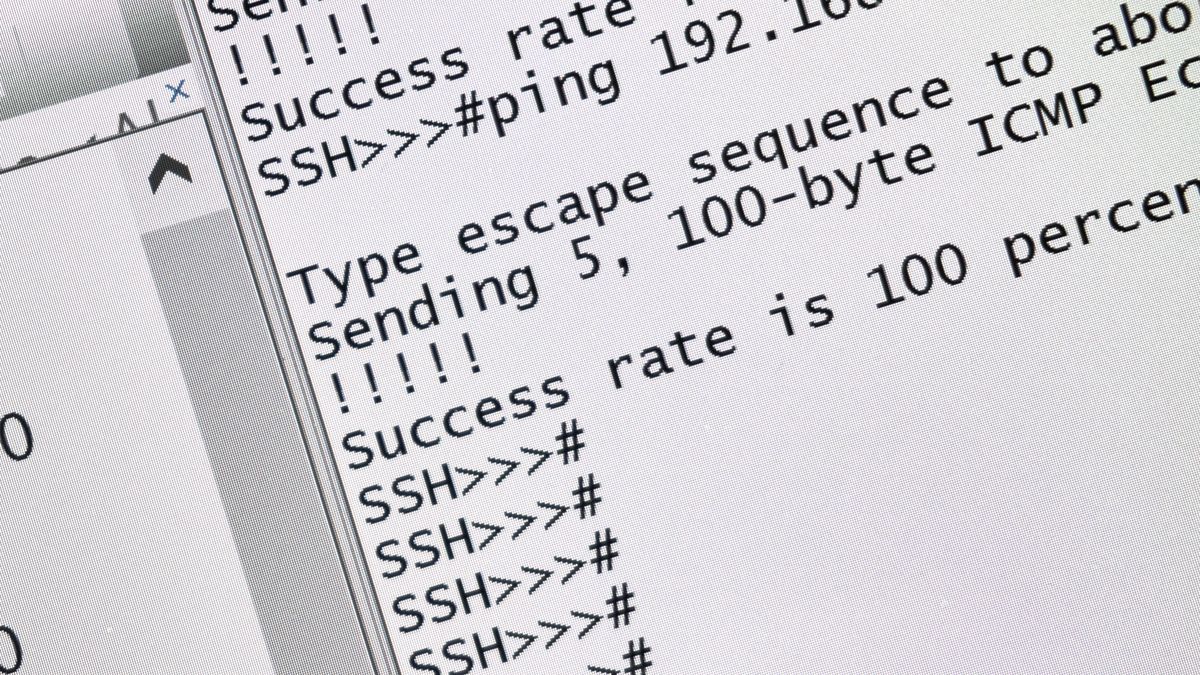 Klient SSH z depositphotos