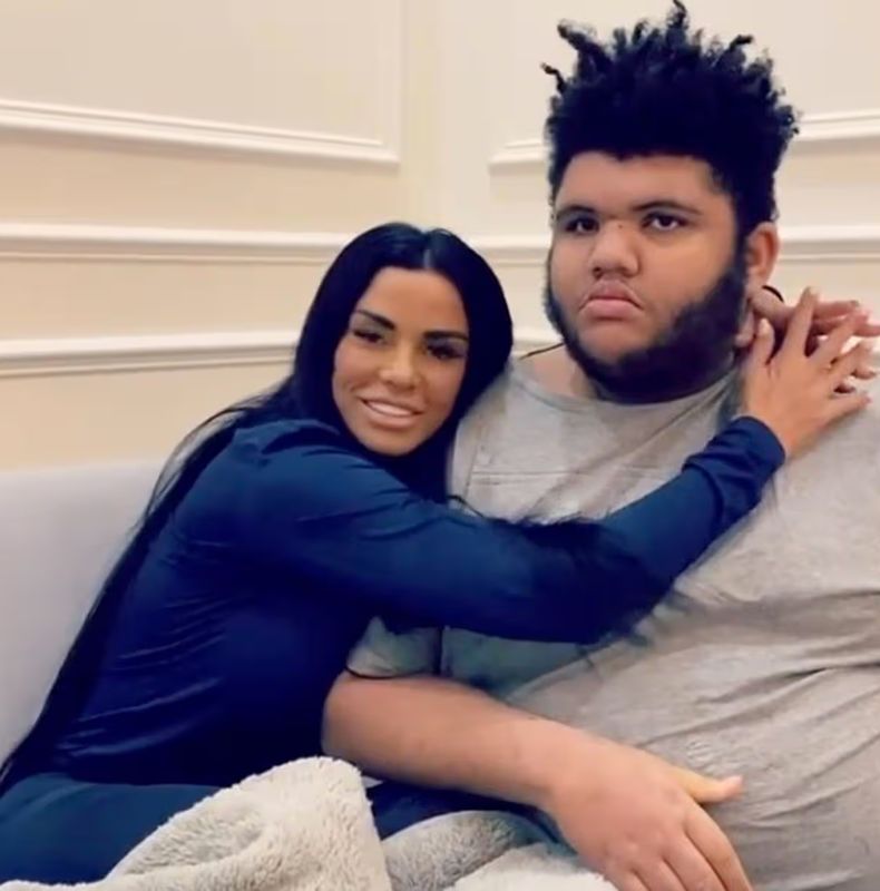 Katie Price i jej syn Harvey