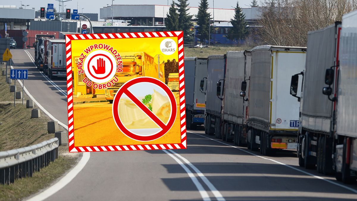 Zakaz transportu margaryny z Ukrainy