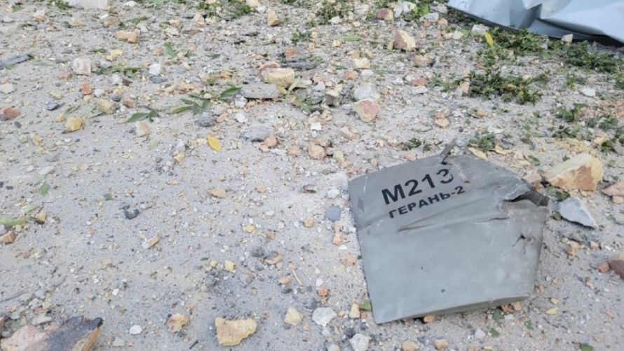 Szczątki irańskiego drona skierowanego przez Rosjan na Odessę