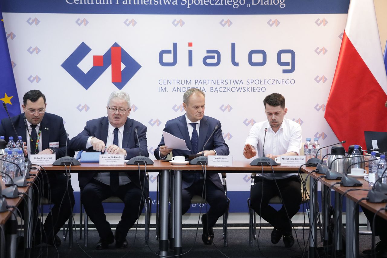Zaczął się szczyt rolniczy. "Opuścili spotkanie"