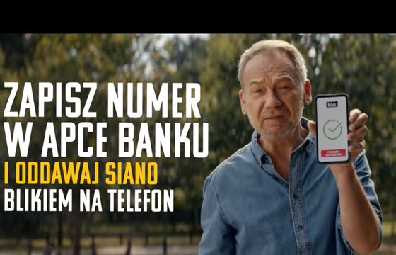 Blik z Mirosławem Baką promuje przelewy na telefon
