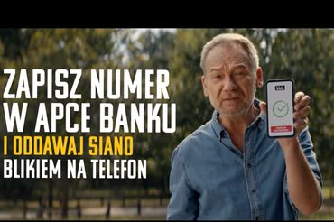 Mirosław Baka w reklamie Blika
