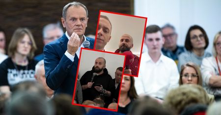 Odkryli, że był na spotkaniu z Tuskiem. "Dziś bawi się w dziennikarza"