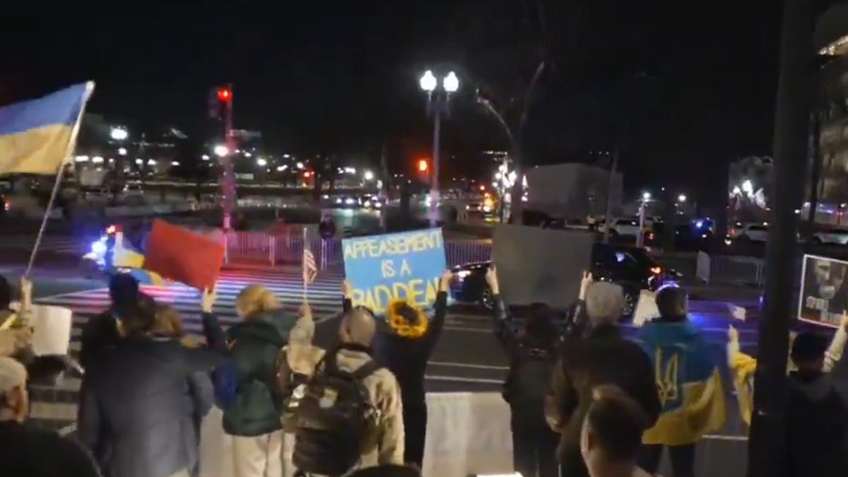 Wiec poparcia dla Ukrainy odbył się w Waszyngtonie