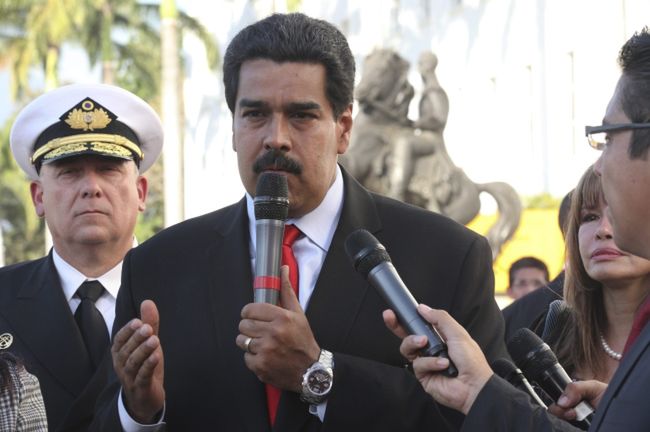 Nicolas Maduro, kandydat obozu rządzącego