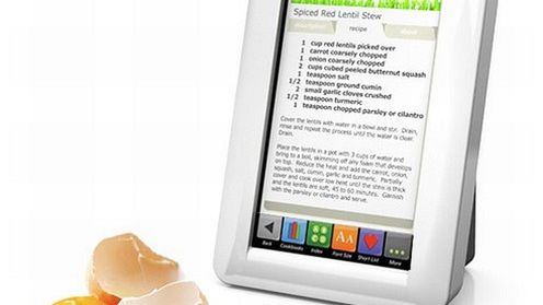 Kuchnioodporna cyfrowa książka kucharska Demy 1