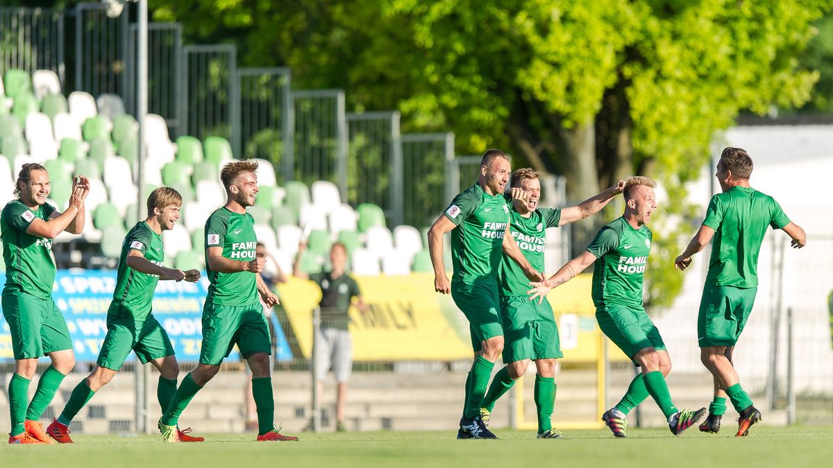 Newspix / DAMIAN KOSCIESZA / 400mm.pl / Na zdjęciu: piłkarze Warty Poznań