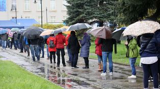 Lublin: Kierowcy stoją kilka godzin i odchodzą z niczym