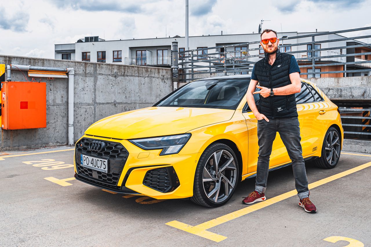 Test: Audi S3 Sportback jest jak żółte okulary. Wybierasz po to, by to inni ciebie widzieli