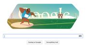 Londyn 2012. Pchnięcie kulą otwiera dziś Google