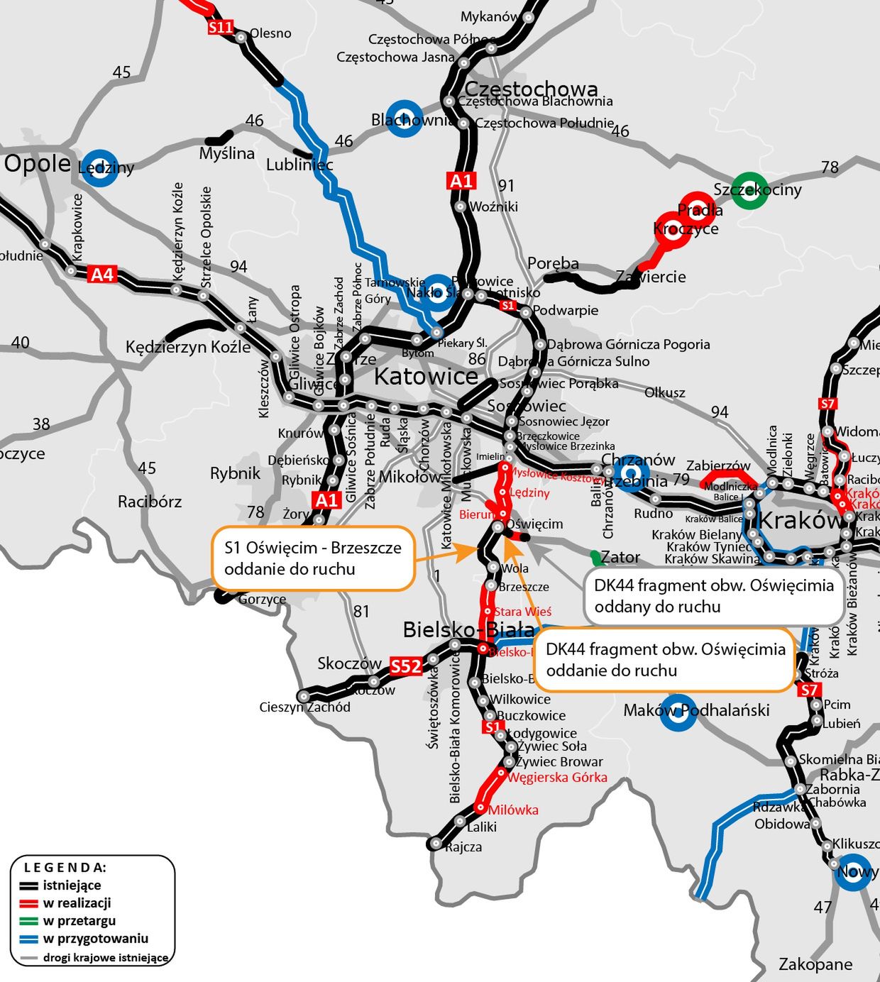 Mapa inwestycji